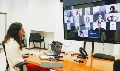 Sostiene Ana Gabriela Guevara reunión virtual con deportistas rumbo a Tokio A celebrarce en el 2021